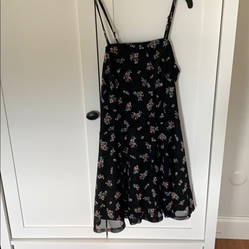 Flowered romper